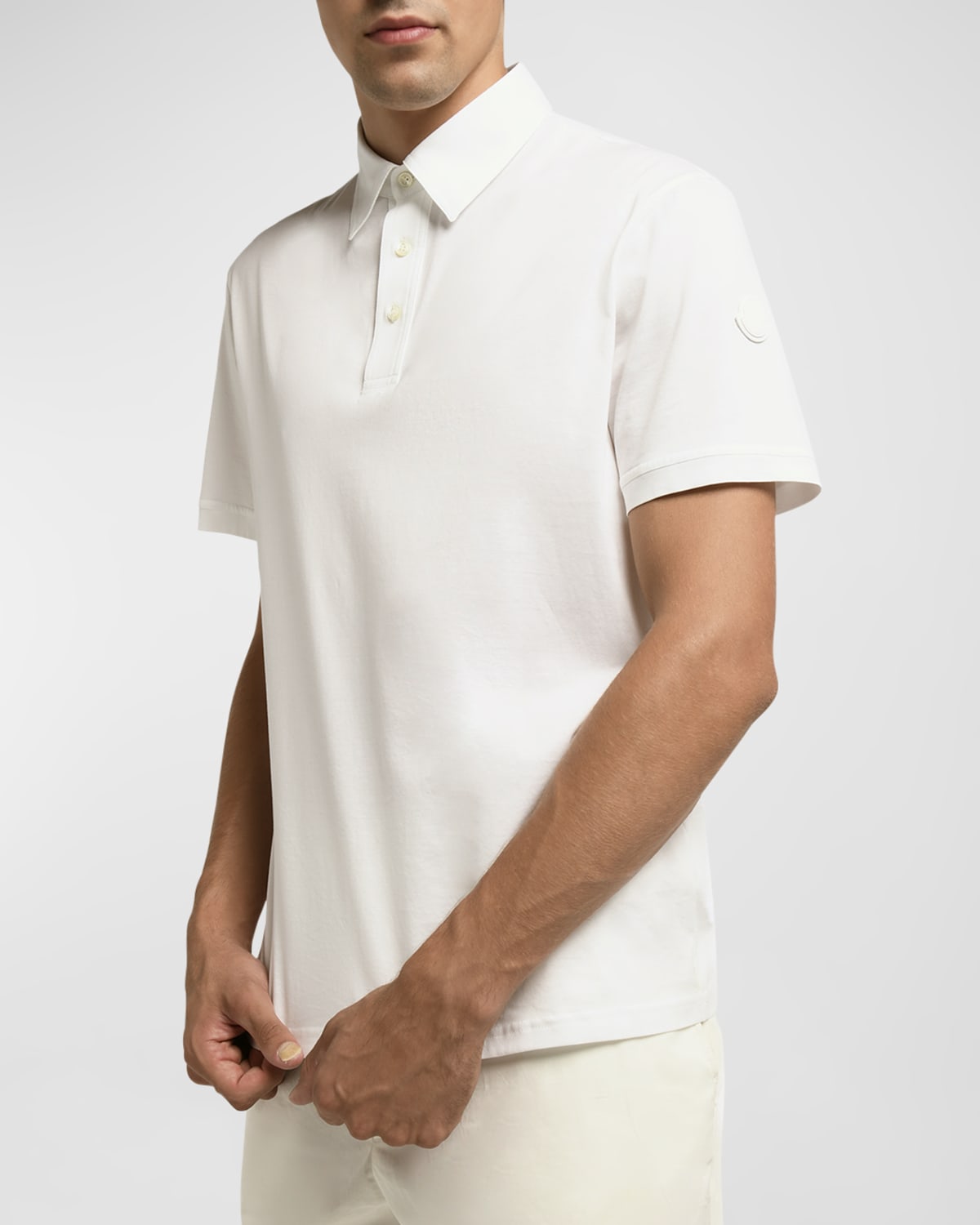 Men's Soft Knit Polo Shirt
