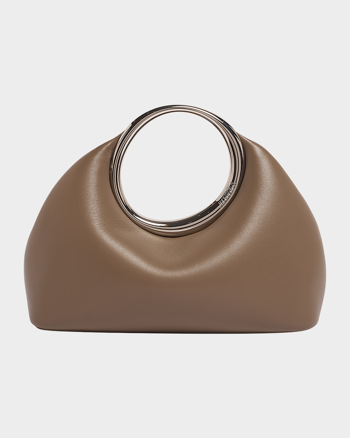 Jacquemus Le Petit Calino Ring Top-handle Bag In Brown