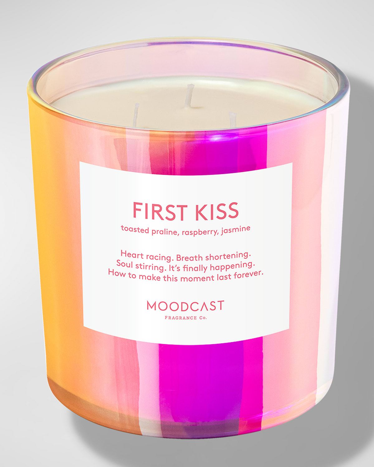 Moodcast Fragrance Co. First Kiss 3-wick Candle, 24 Oz. In Multi