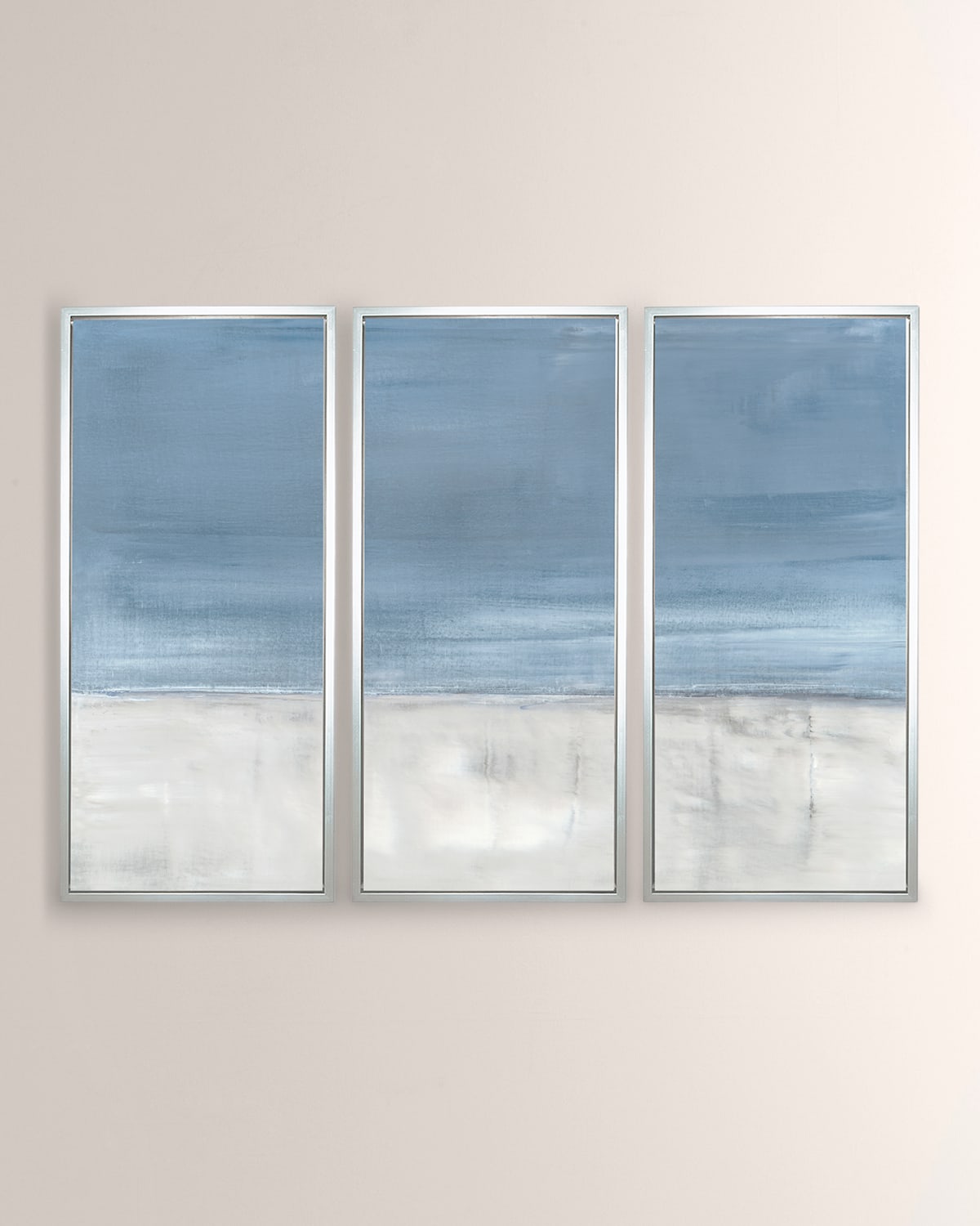 Benson-cobb Studios Adrift No. 1 Giclee Triptych In Blue