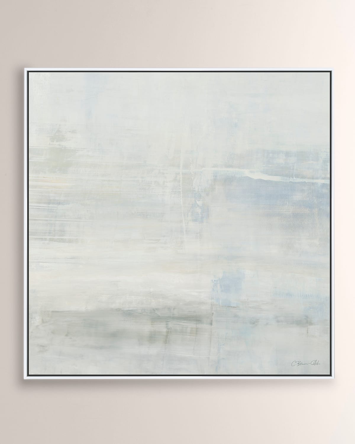 Benson-cobb Studios Distant Horizon Hand-embellished Giclee Wall Art In Multi