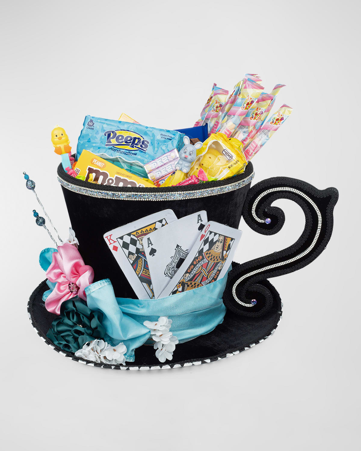 Katherine's Collection Mad Hatter Hat Candy Bowl In Black