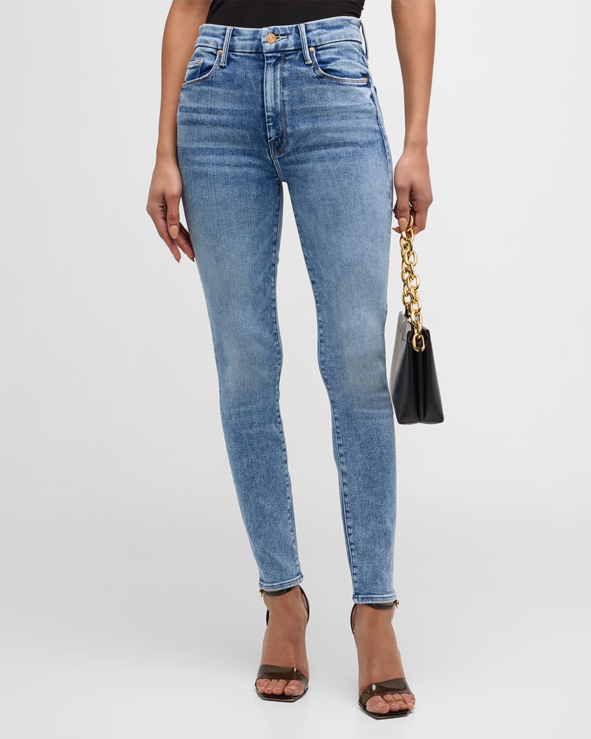 Shop Mother The Looker Ankle Jeans In On The Road Otr