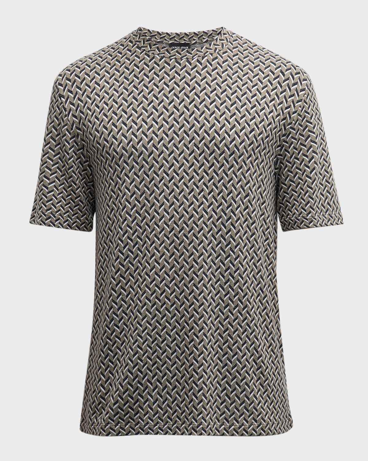 Men's Geometric Stretch T-Shirt