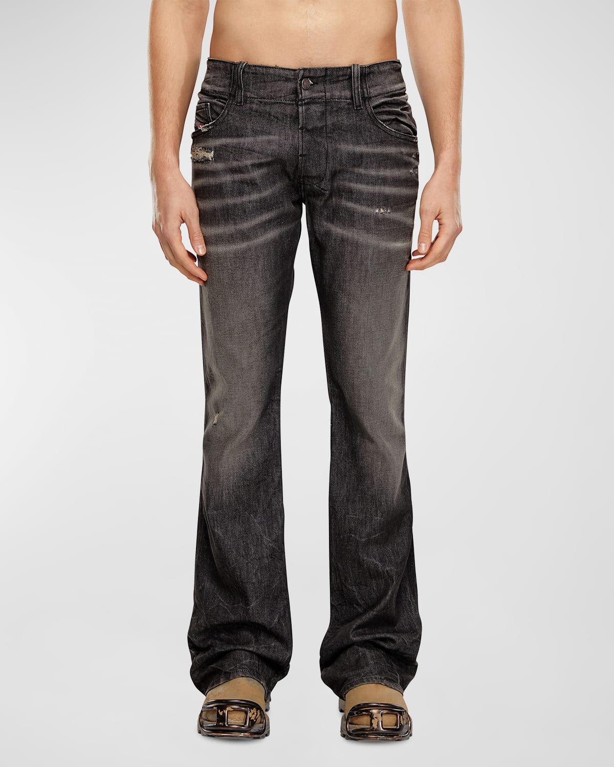 Men's D-Backler Slim Bootcut Jeans