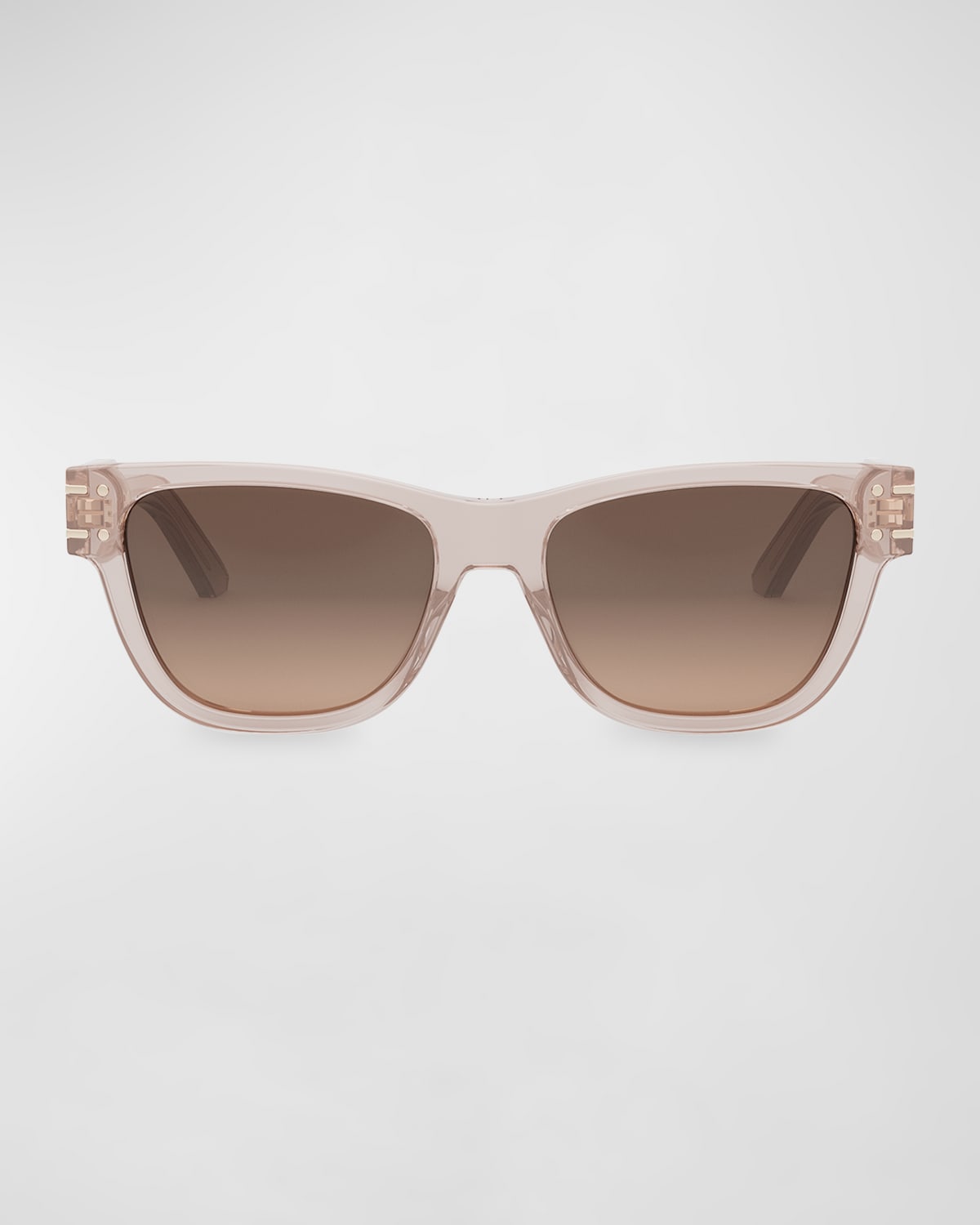 Dior Signature S6u Gradient Butterfly Sunglasses, 54mm In Shiny Pink Gradie