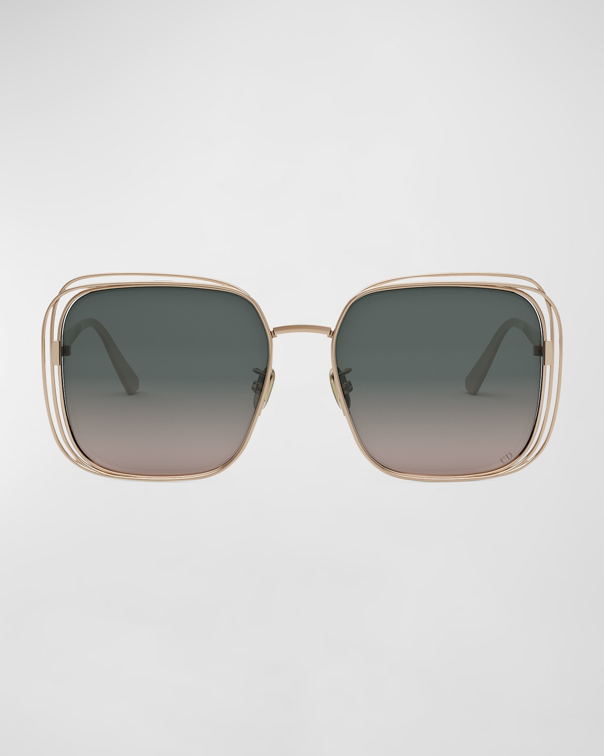 Dior Fil S1u Sunglasses In Shiny Rose Gold G