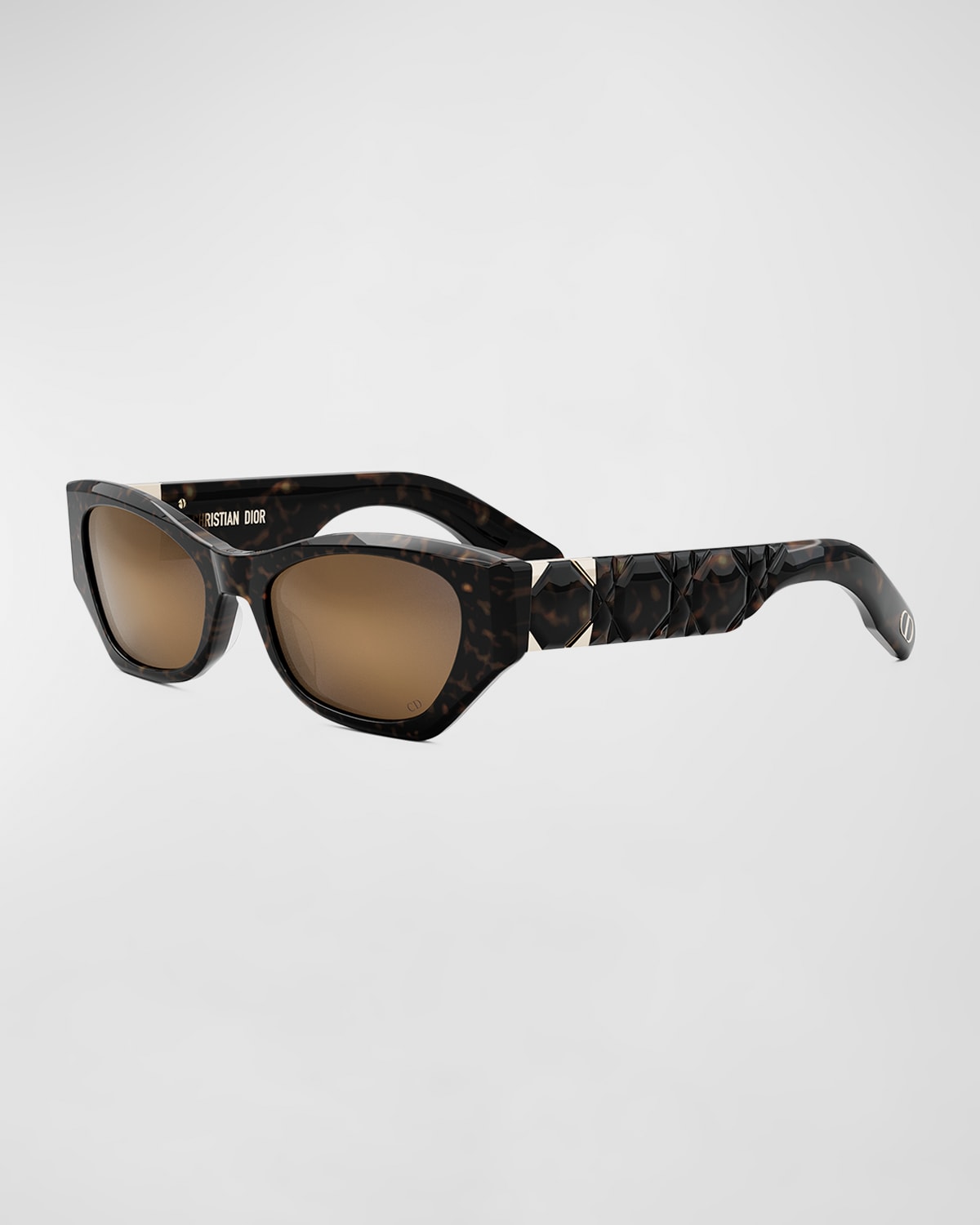 Dior Lady 95.22 B1i Sunglasses In Dark Havana Brown