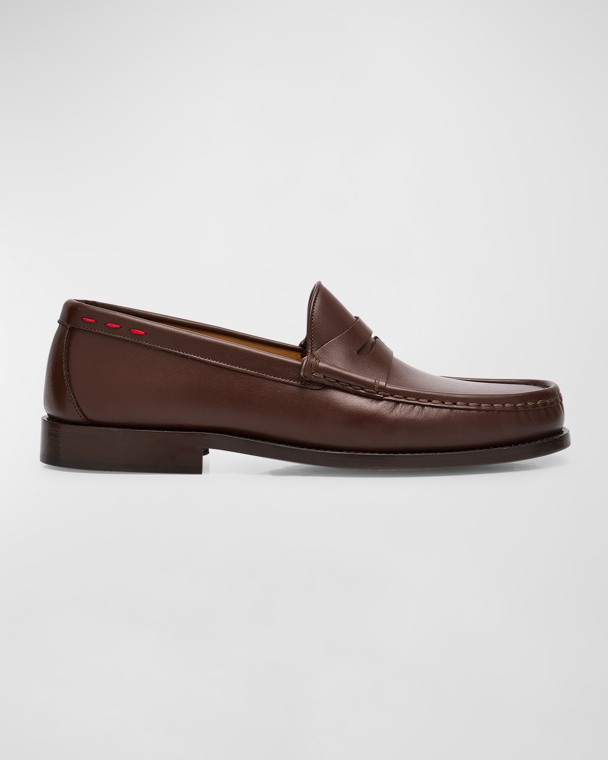 Men's Calfskin Penny Loafers