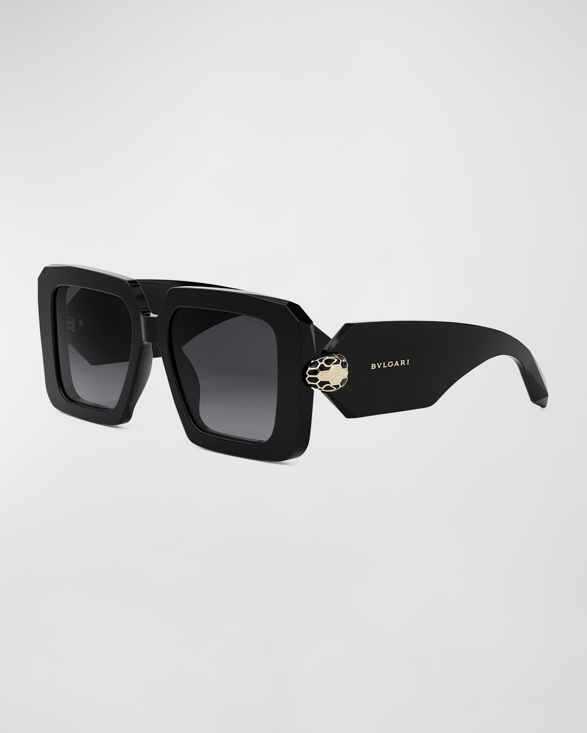 Serpenti Geometric Sunglasses