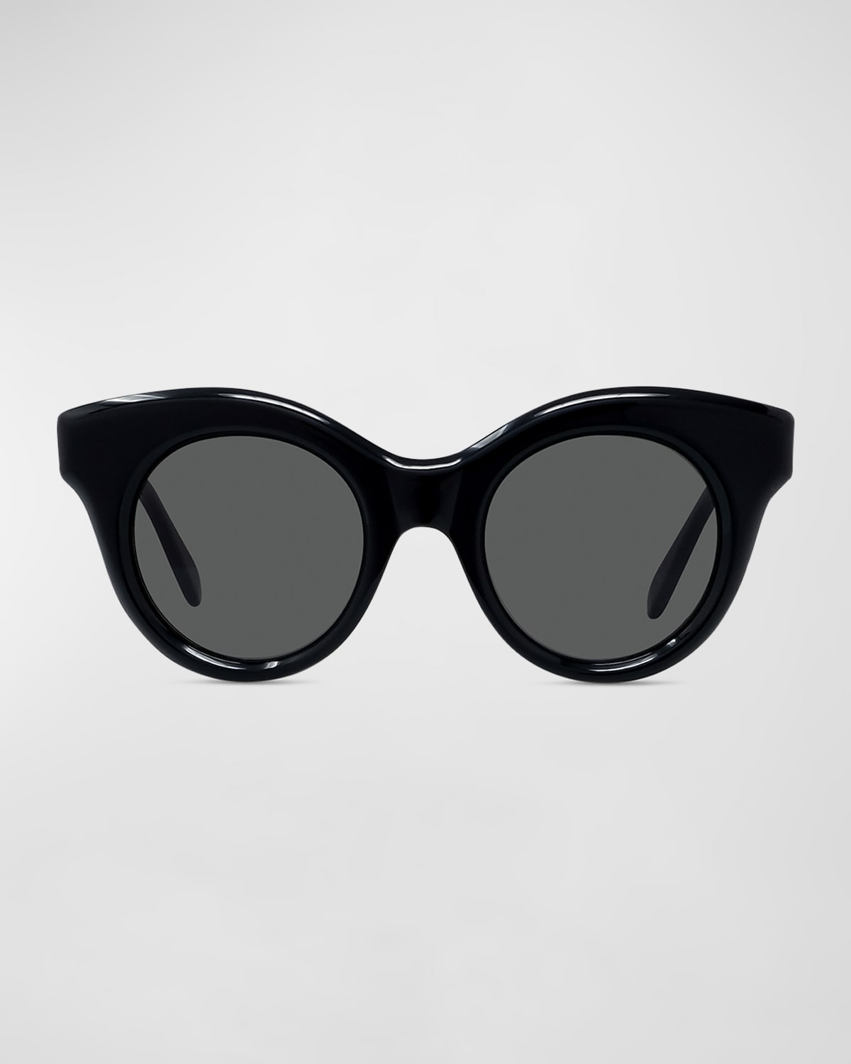 Loewe Curved Logo Acetate & Nylon Cat-Eye Sunglasses