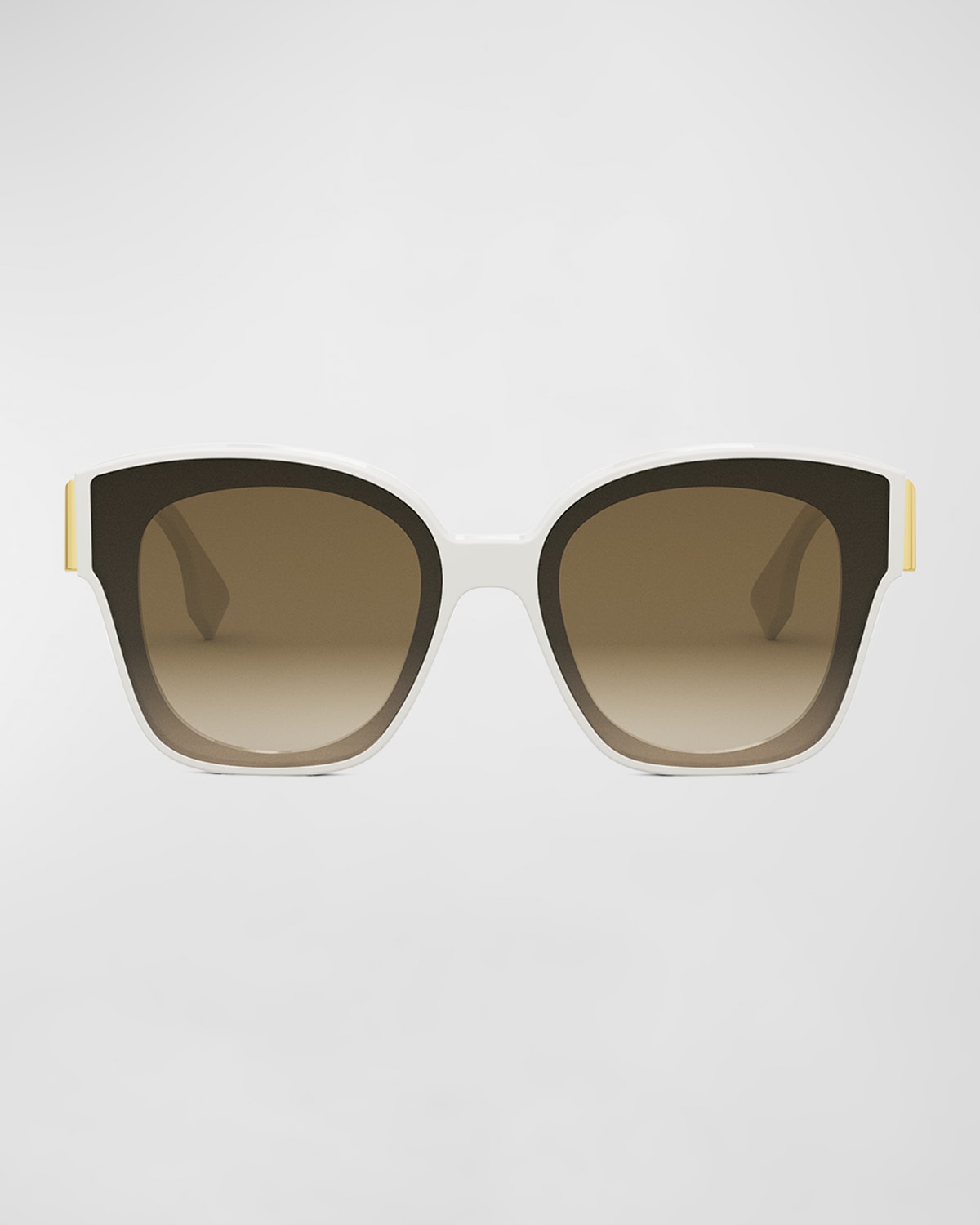 Fendi First Acetate Cat-eye Sunglasses In Ivrybrng