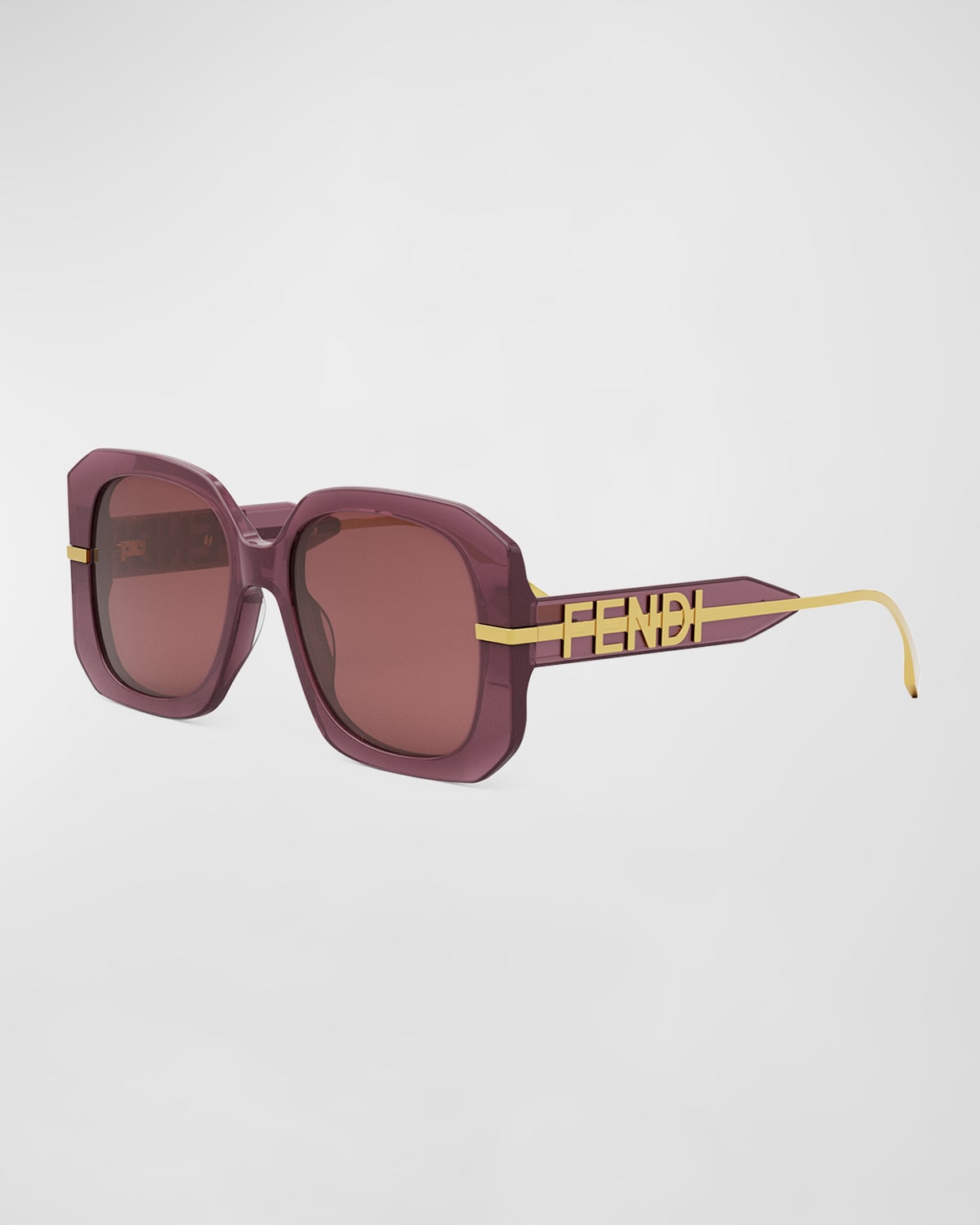 FENDI GRAPHY ANAGRAM BUTTERFLY ACETATE SUNGLASSES
