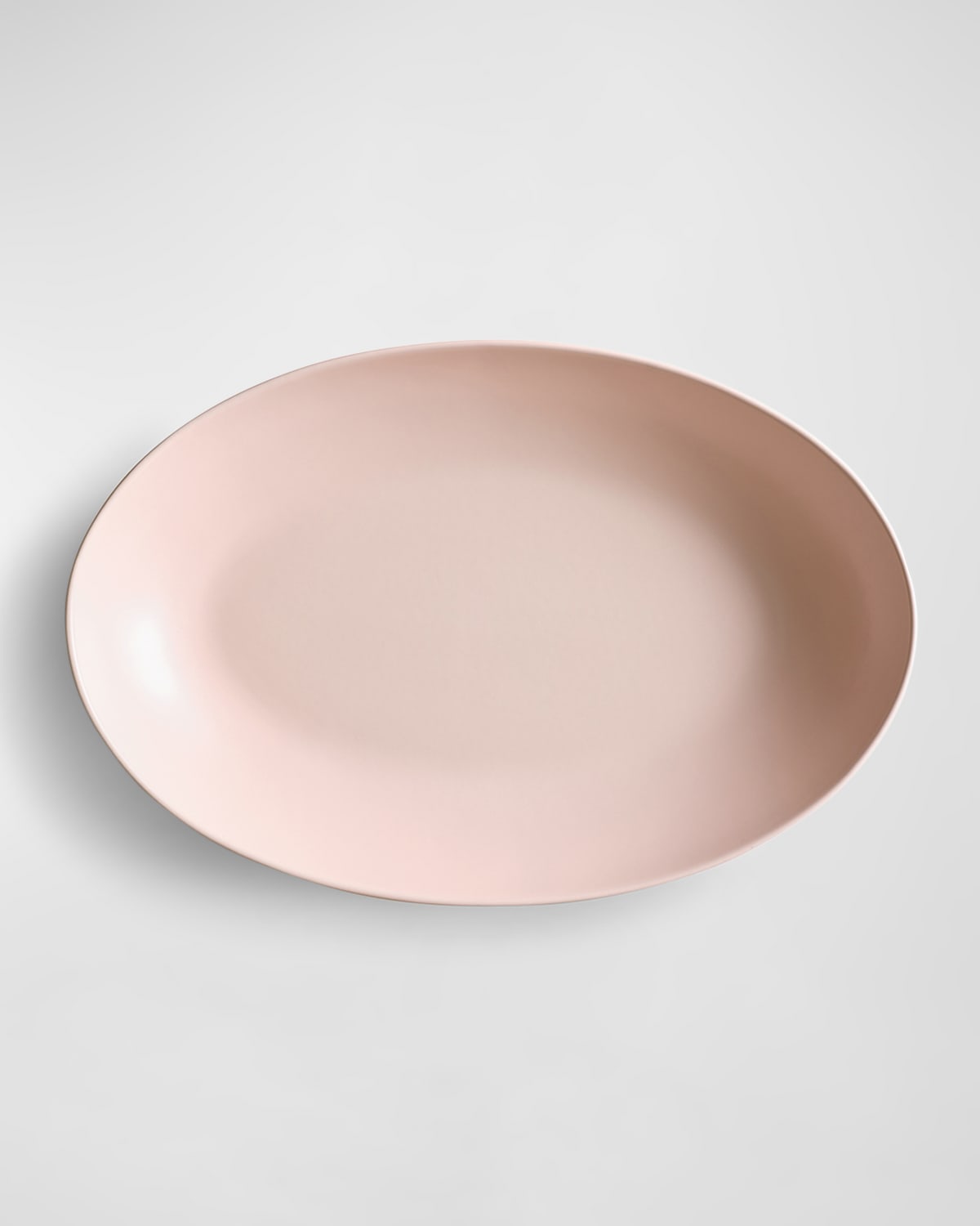 Shop Lifetime Brands Stoneware Oval Serving Bowl In Pink