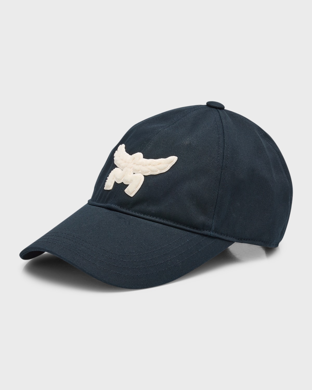 Men's Essential Applique Cotton Baseball Cap