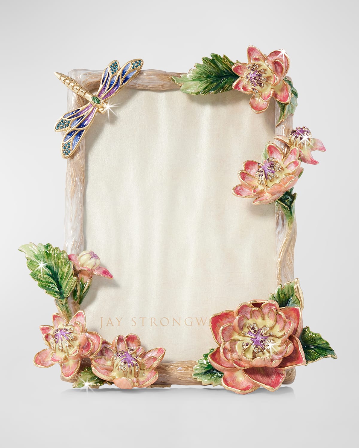 Jay Strongwater Dahlia Frame, 5" X 7"