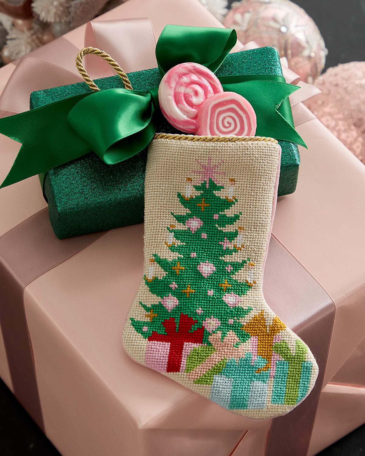 Bauble Stockings X Sainty Nelsen The Christmas Morning Stocking