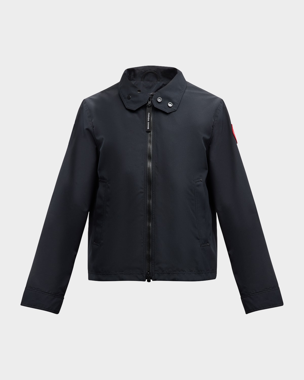 Shop Canada Goose Men's Rosedale Harrington Jacket In Black