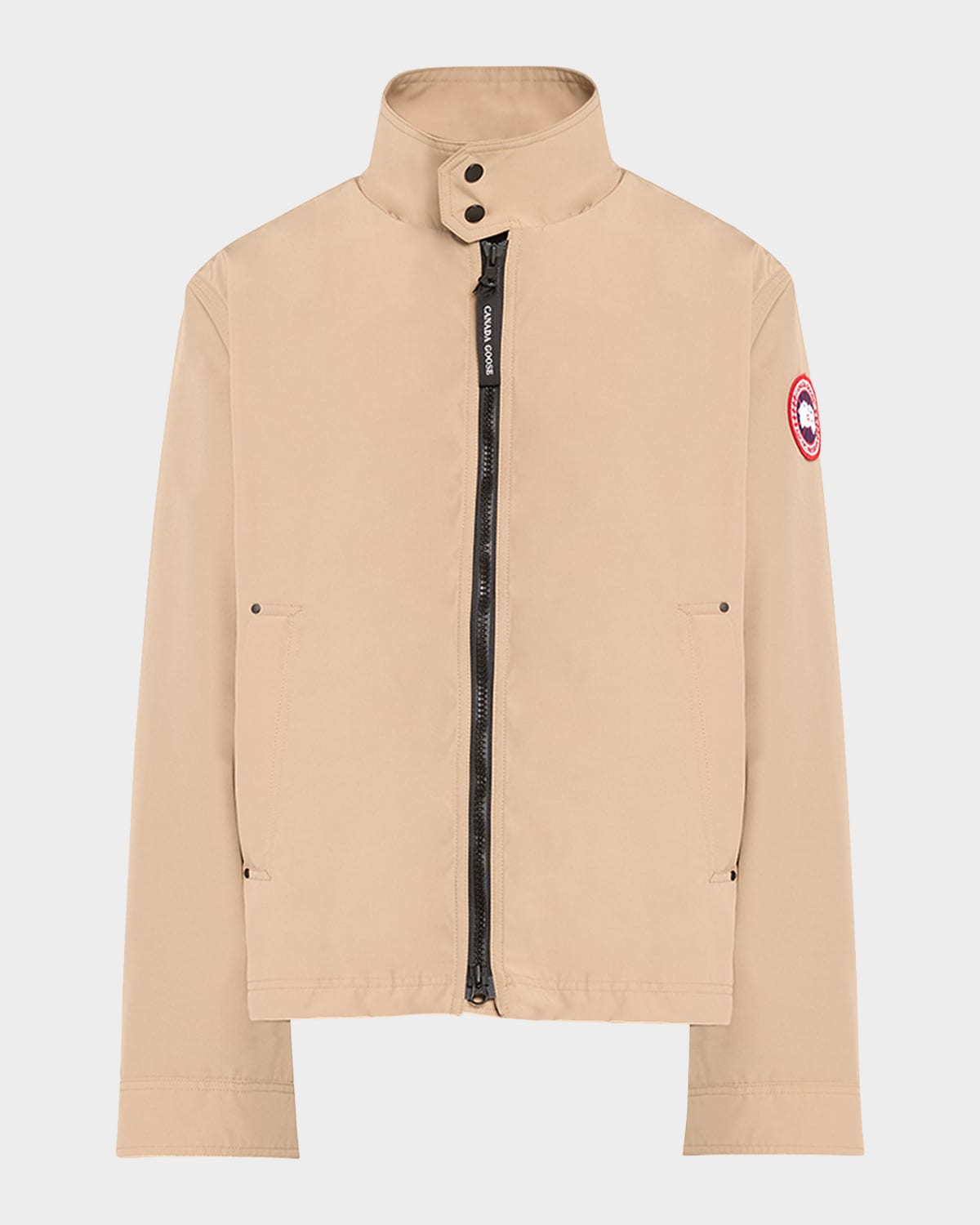 Shop Canada Goose Men's Rosedale Harrington Jacket In Tan