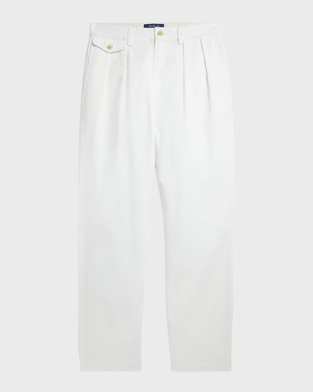 Ralph Lauren Kids' Boy's Rustic Twill Chino Pants In Deckwash White