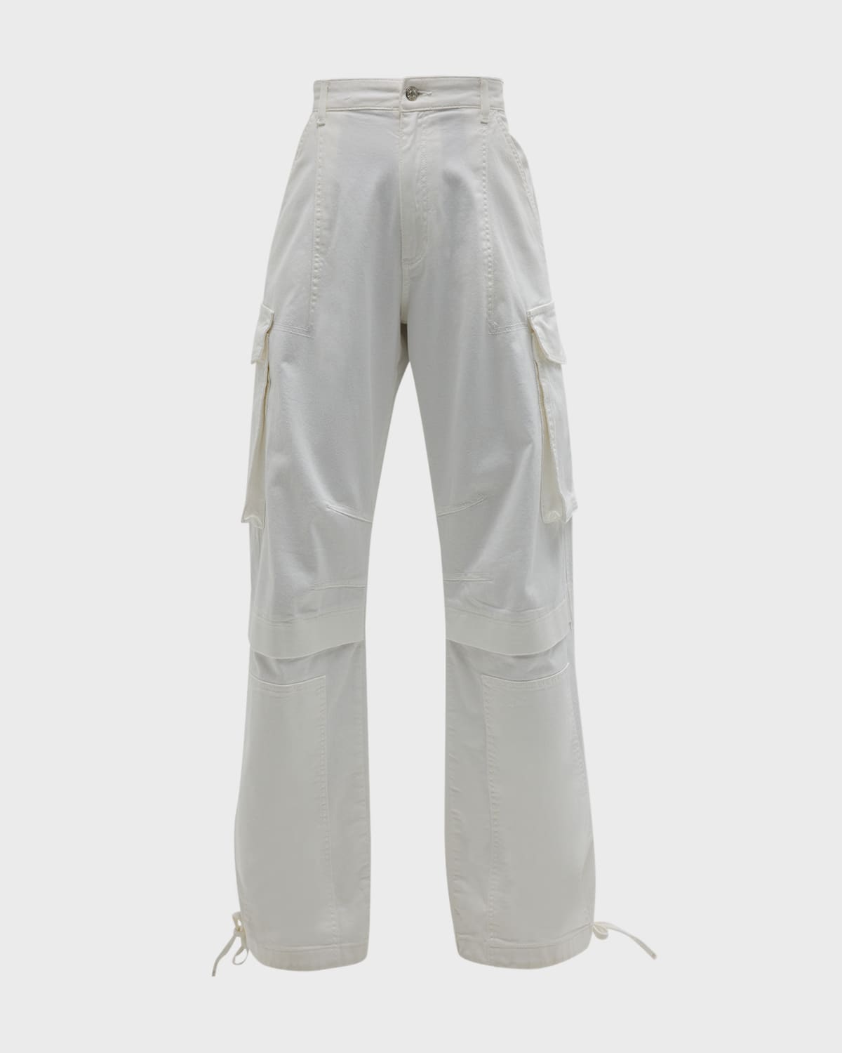 Wide-Leg Cargo Pants
