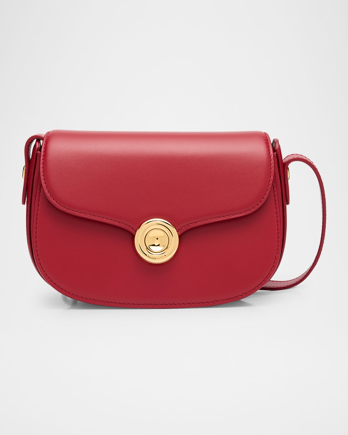 Loro Piana Ghiera Mini Leather Crossbody Bag