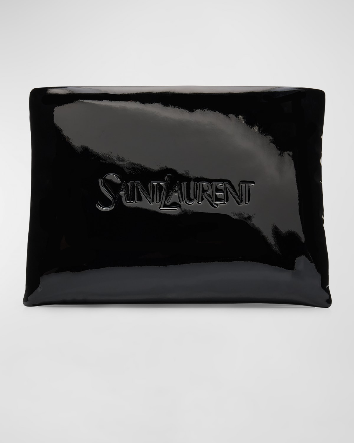 Men's Patent Leather Pillow Pouch