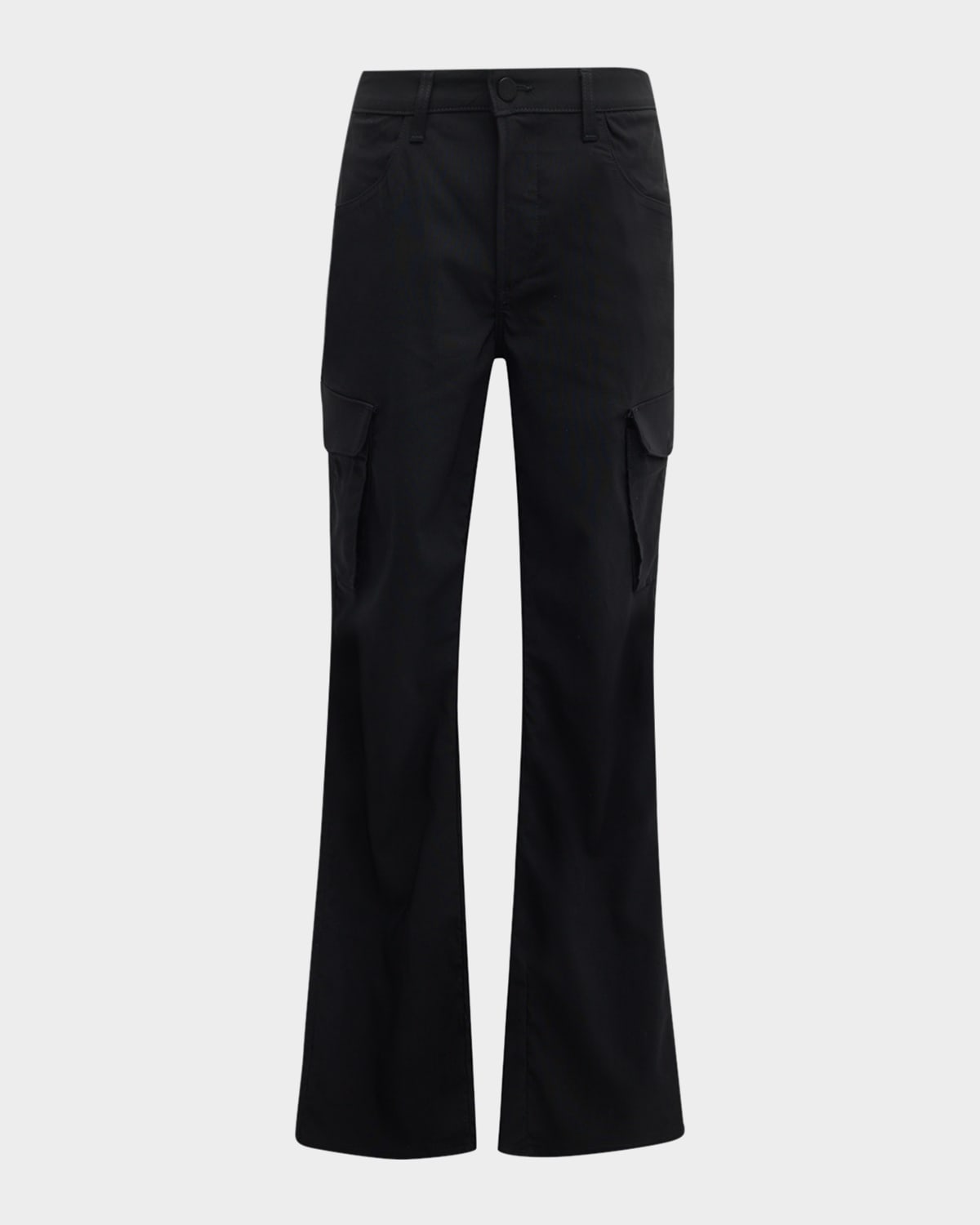 Monfrere Preston Noir Flare Jeans In Black