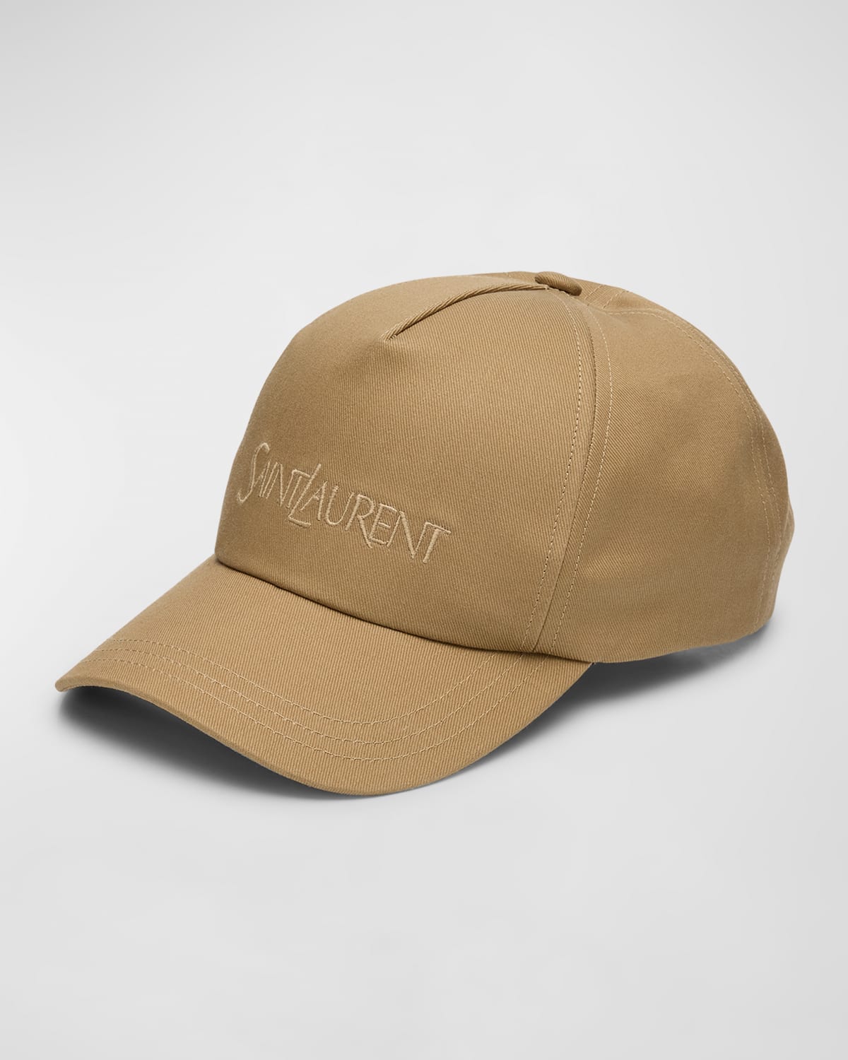 Men's Embroidered Logo 5-Panel Baseball Cap