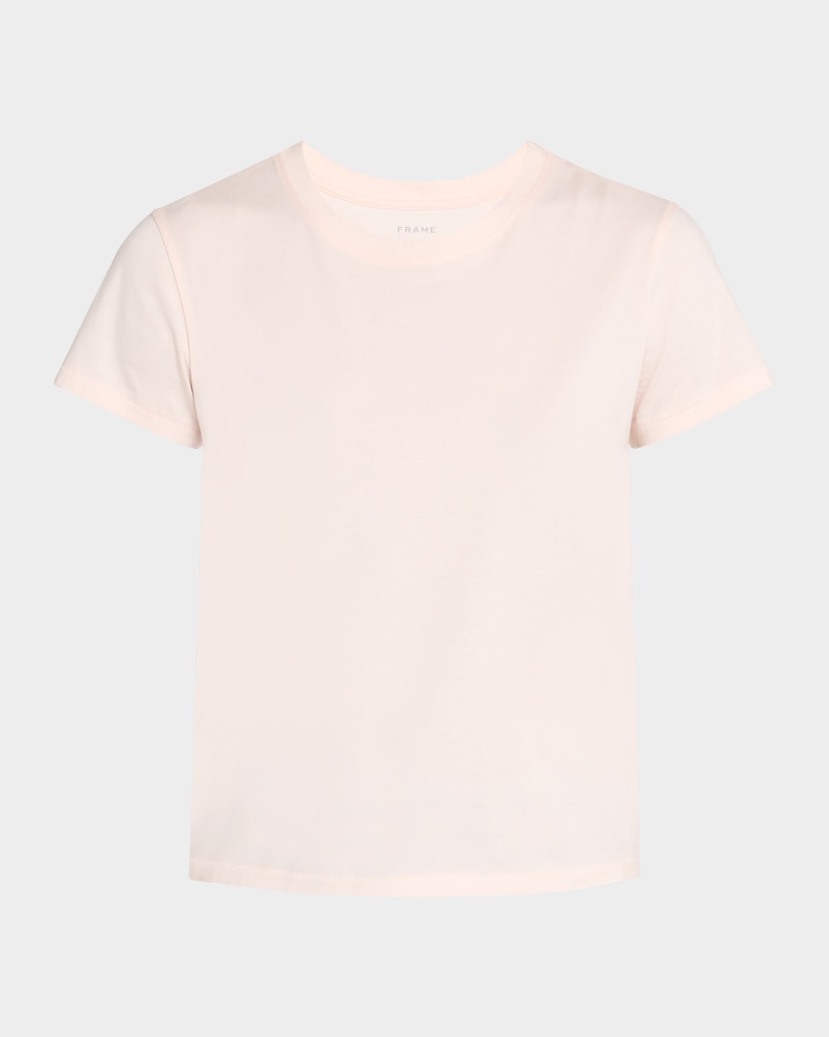 Frame Fitted Crewneck Tee In Juniper