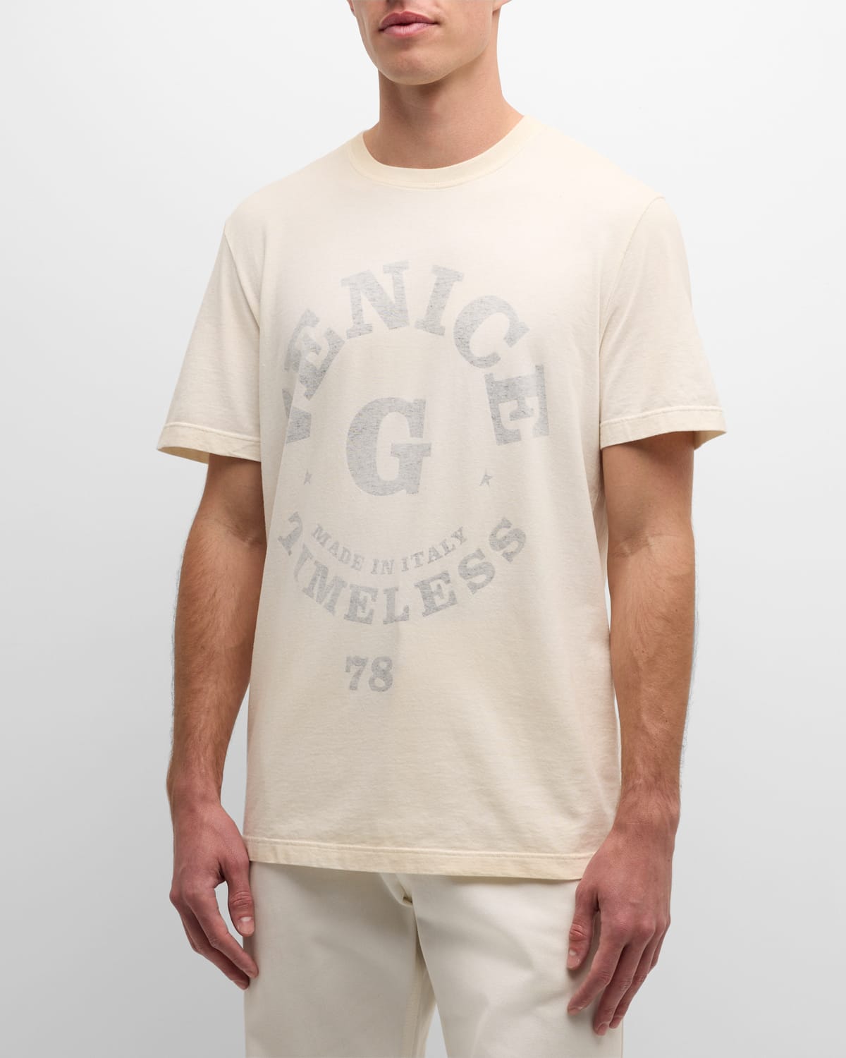 Men's Timeless-Print Cotton Gauze T-Shirt