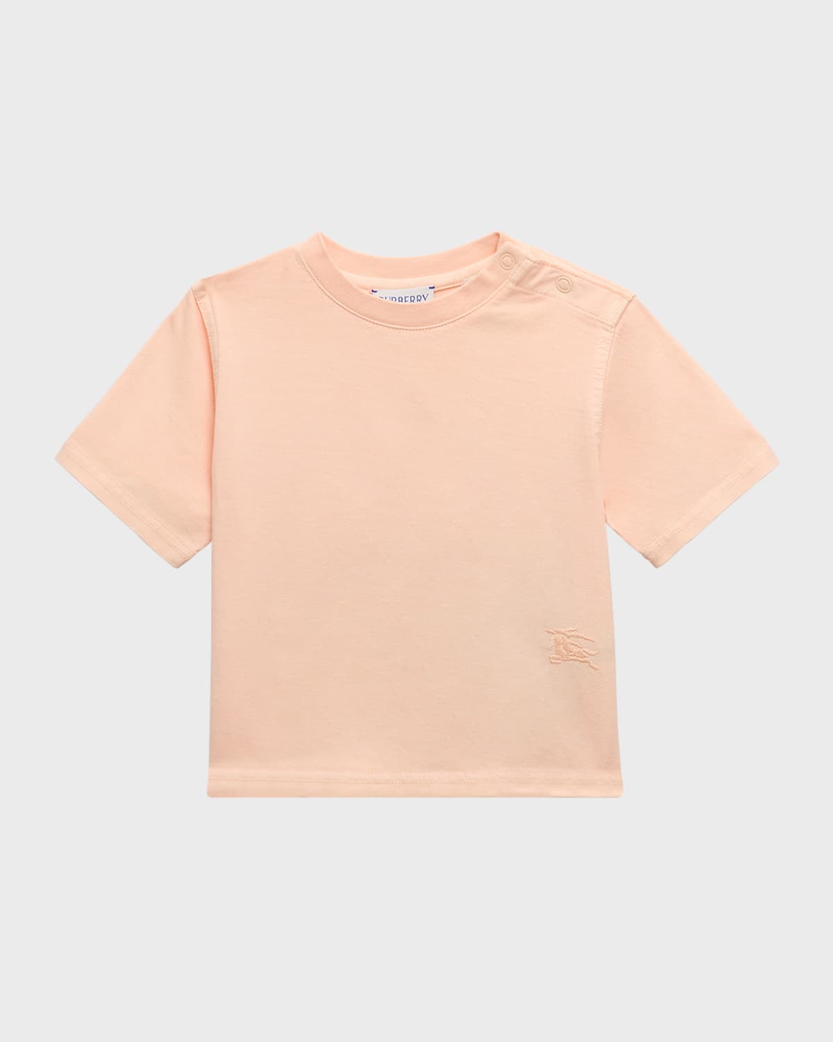 BURBERRY GIRL'S CEDAR EMBROIDERED EKD SHORT-SLEEVE T-SHIRT