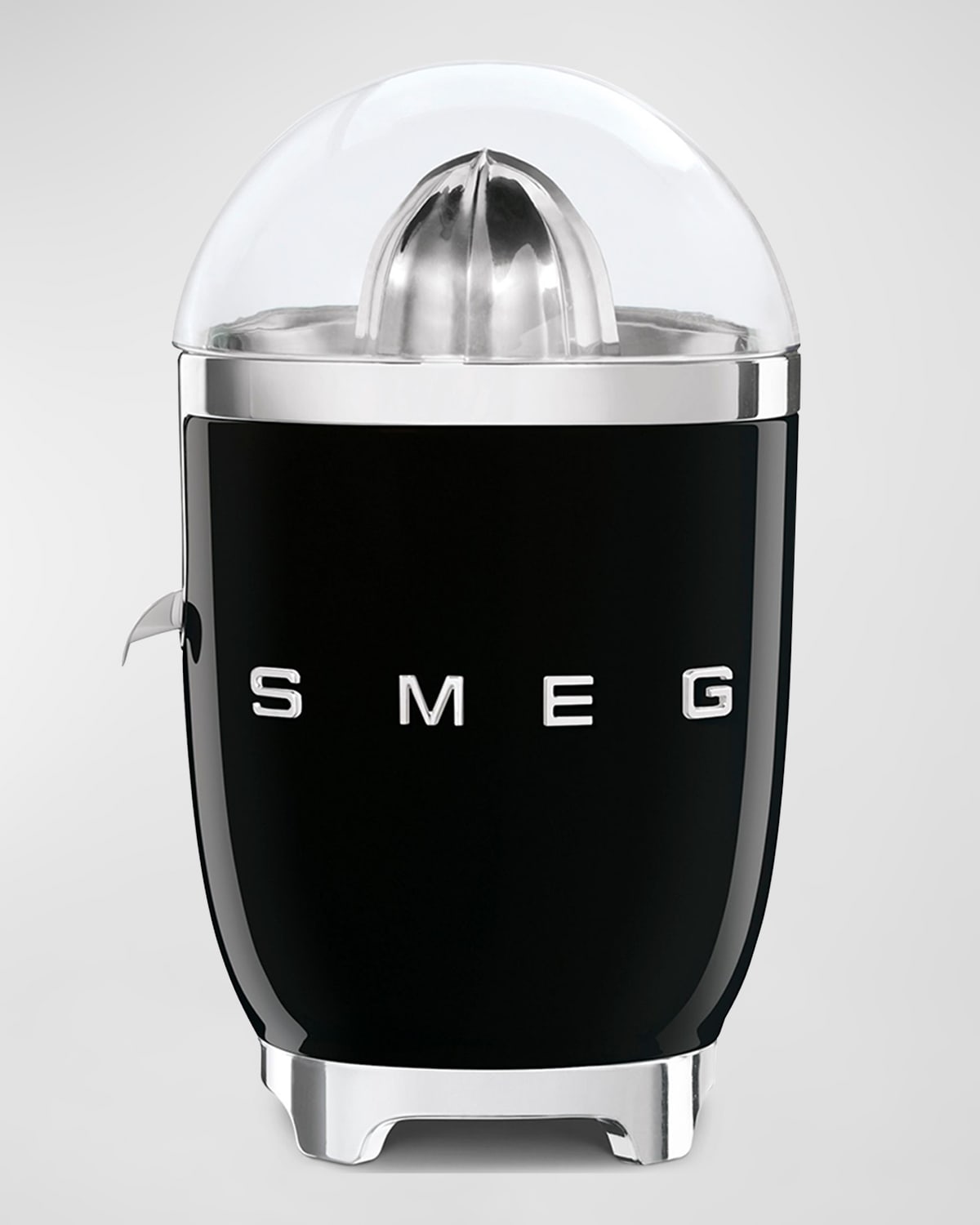 Shop Smeg Retro-style Electric Citrus Juicer In Black