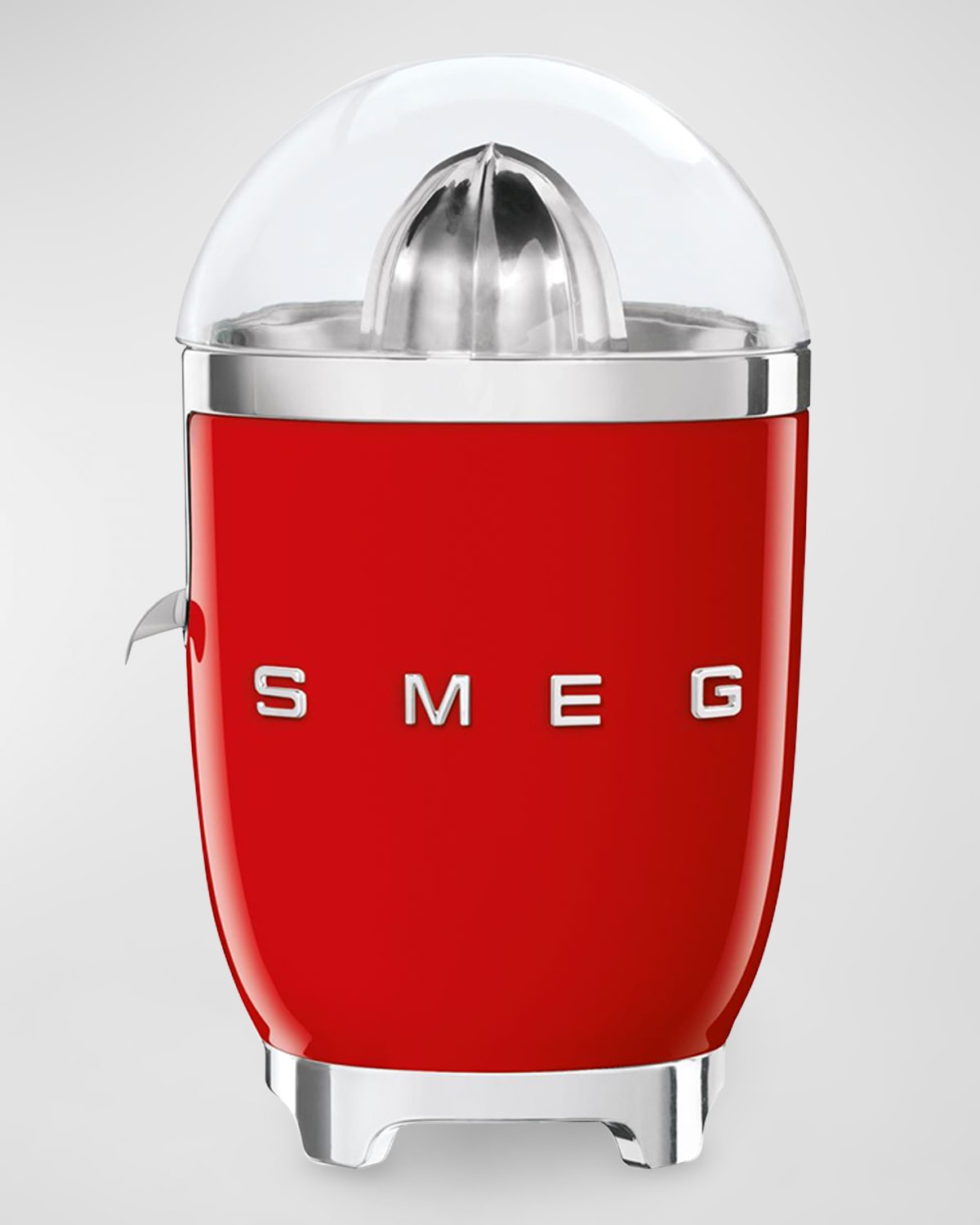 Shop Smeg Retro-style Electric Citrus Juicer In Red