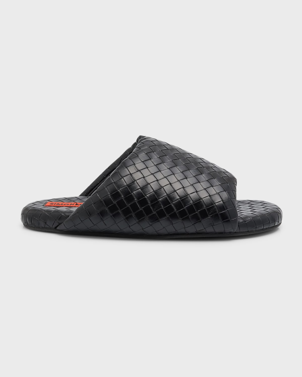 SIMONMILLER Bubble Vegan Woven Slide Sandals