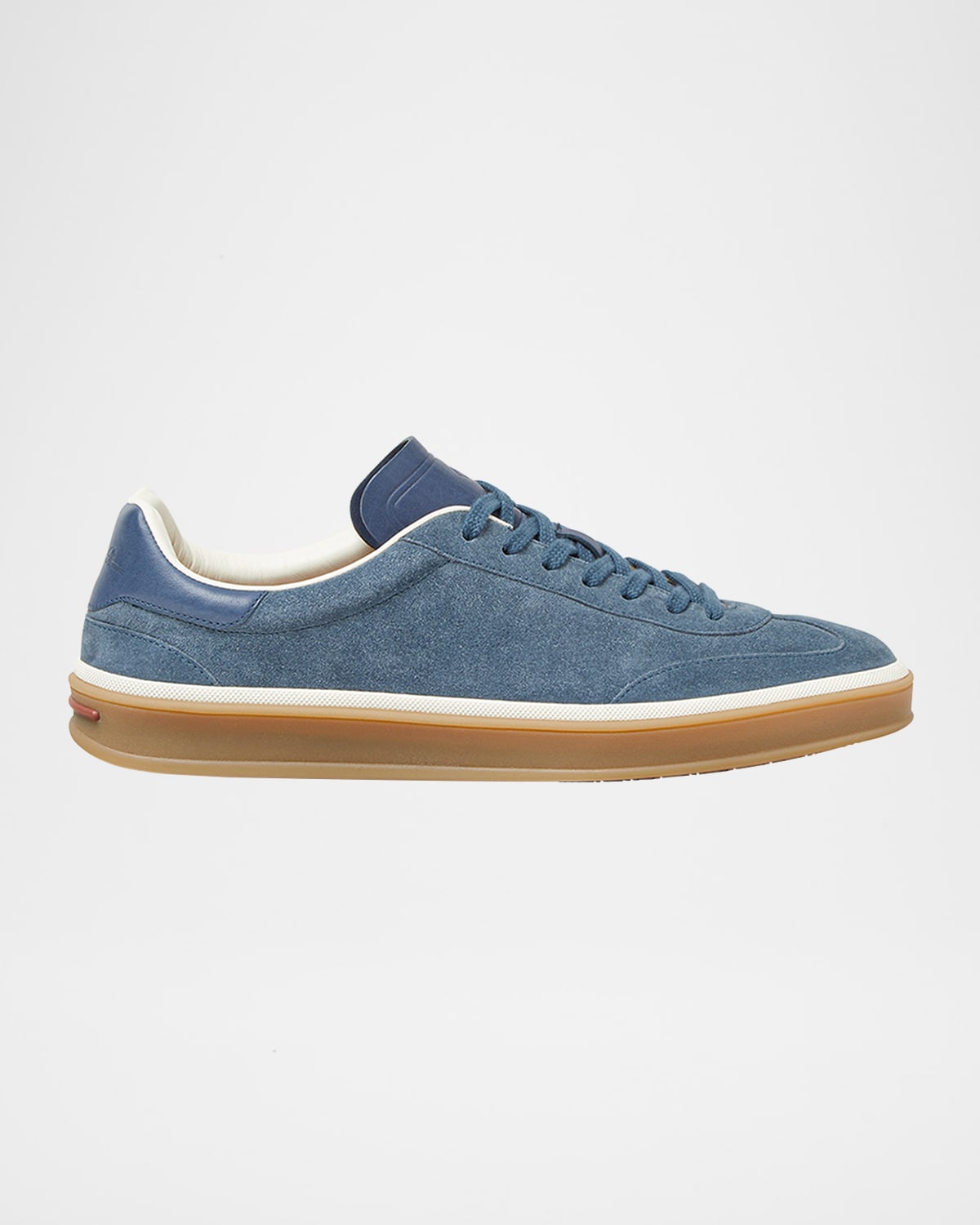 Men's Tennis Walk Suede Low-Top Sneakers