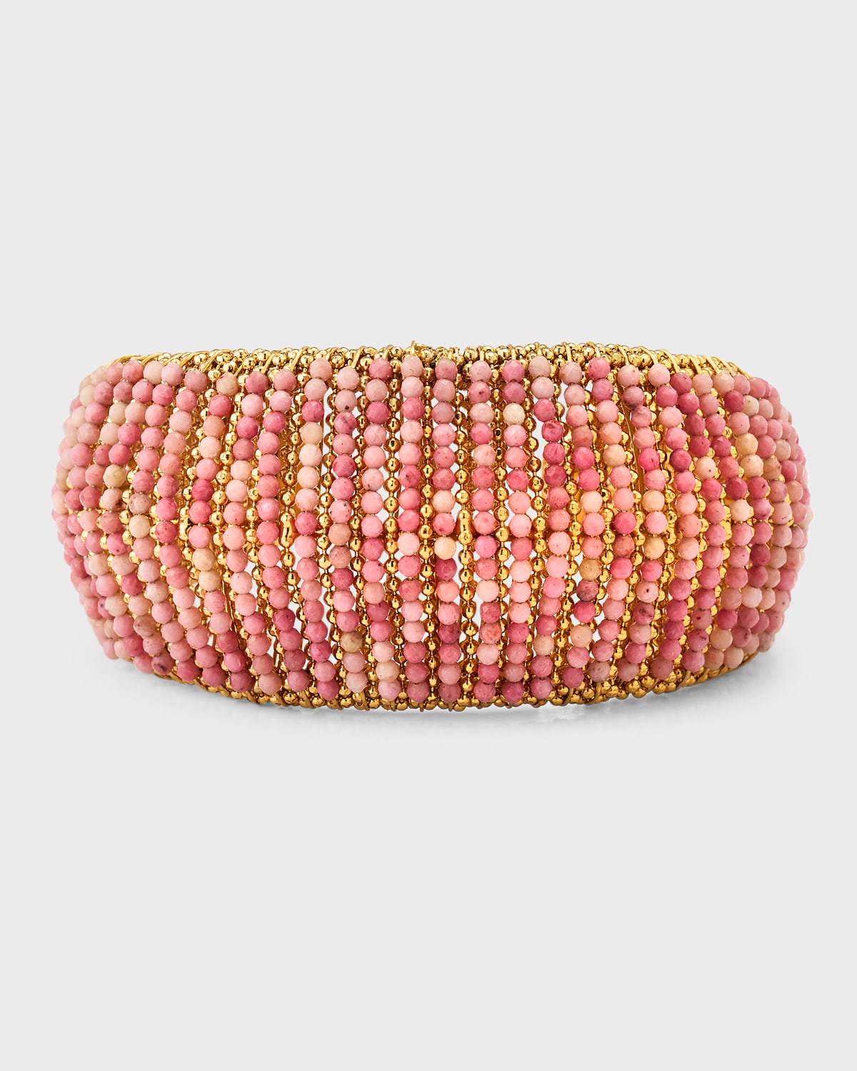 Gas Bijoux Izzia Manch Bracelet, Pink In Multi