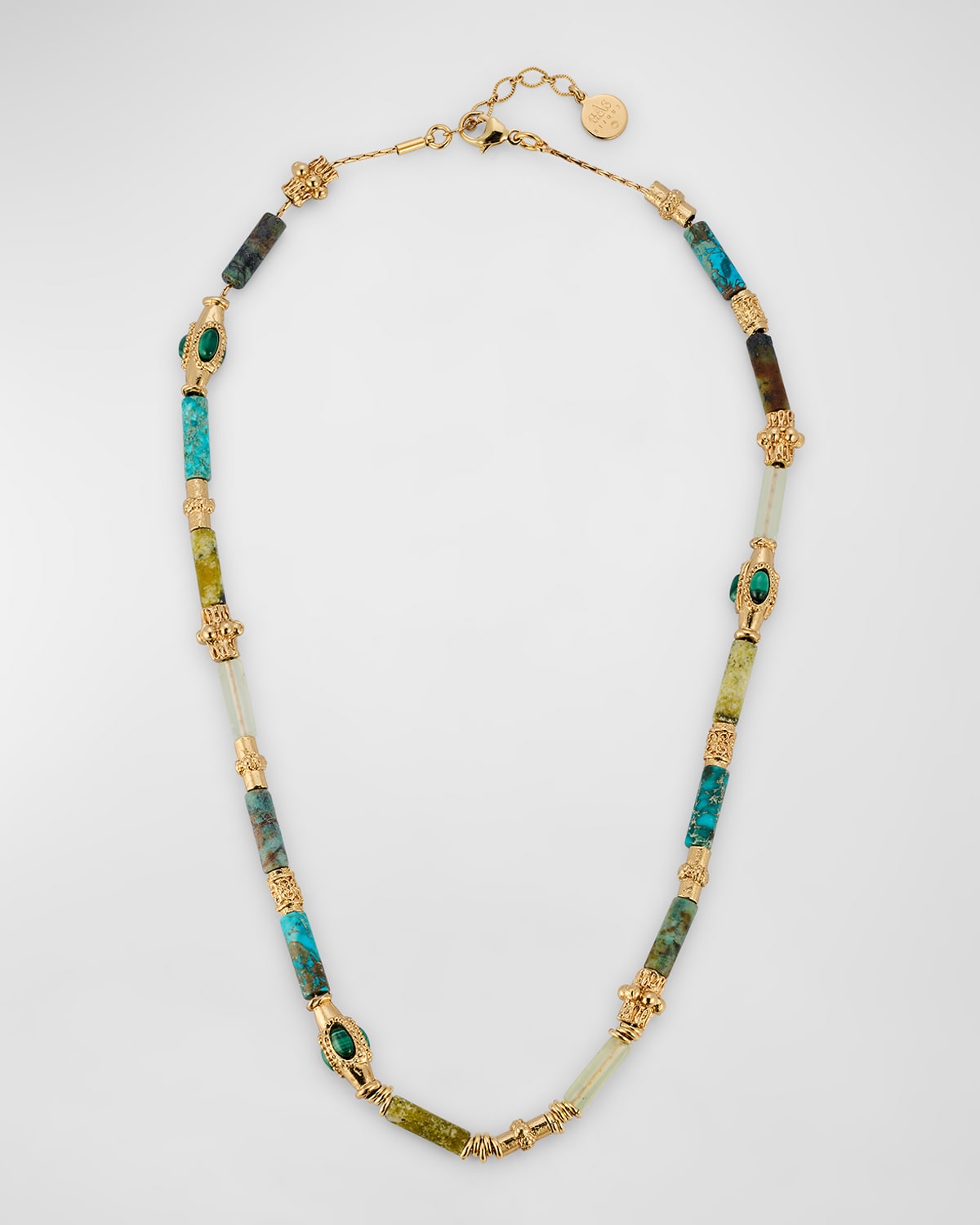 Kali Necklace, Brown Pattern