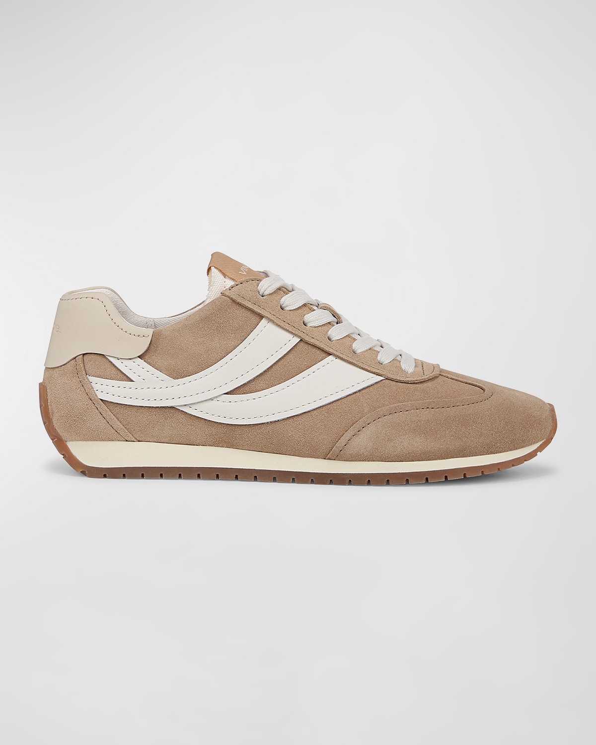 Oasis Mixed Leather Retro Sneakers