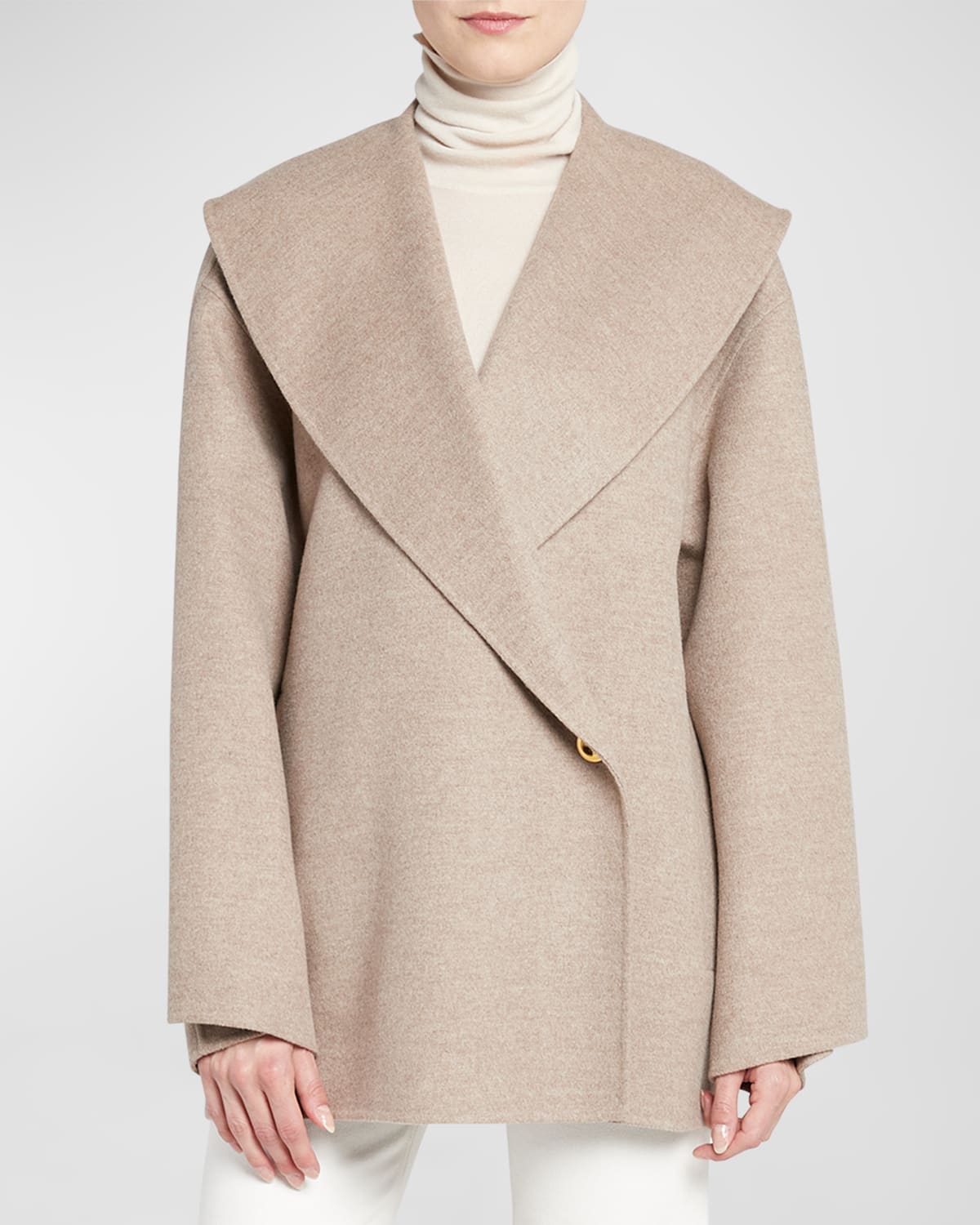 Oversize Cashmere Top Coat