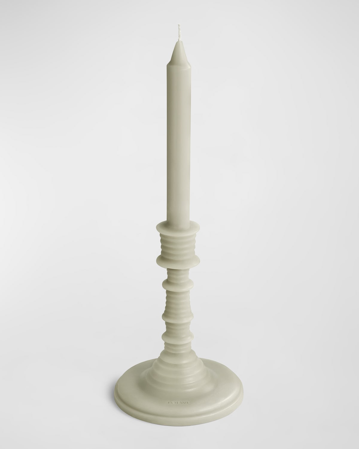 Loewe Mushroom Candlestick Candle, 330 G In Neutral