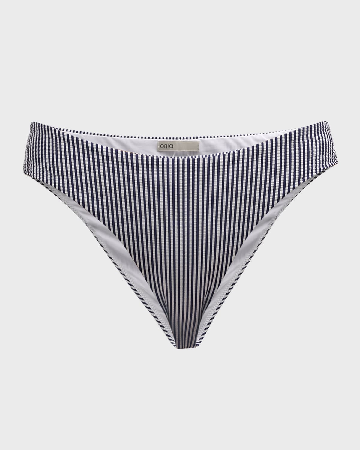 Onia Lily Striped Bikini Bottoms