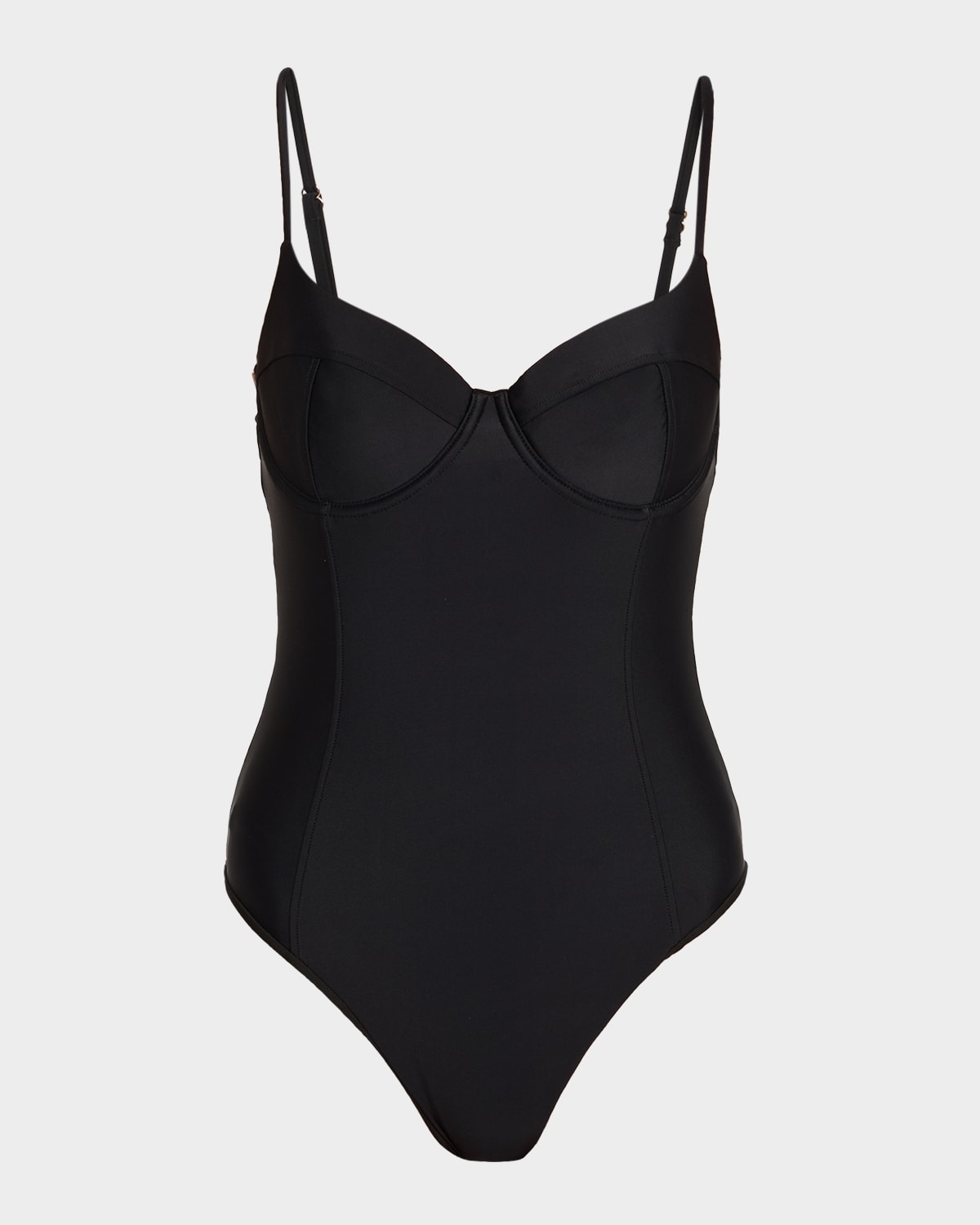 Ramy Brook Jayda One-piece Swimsuit In Black