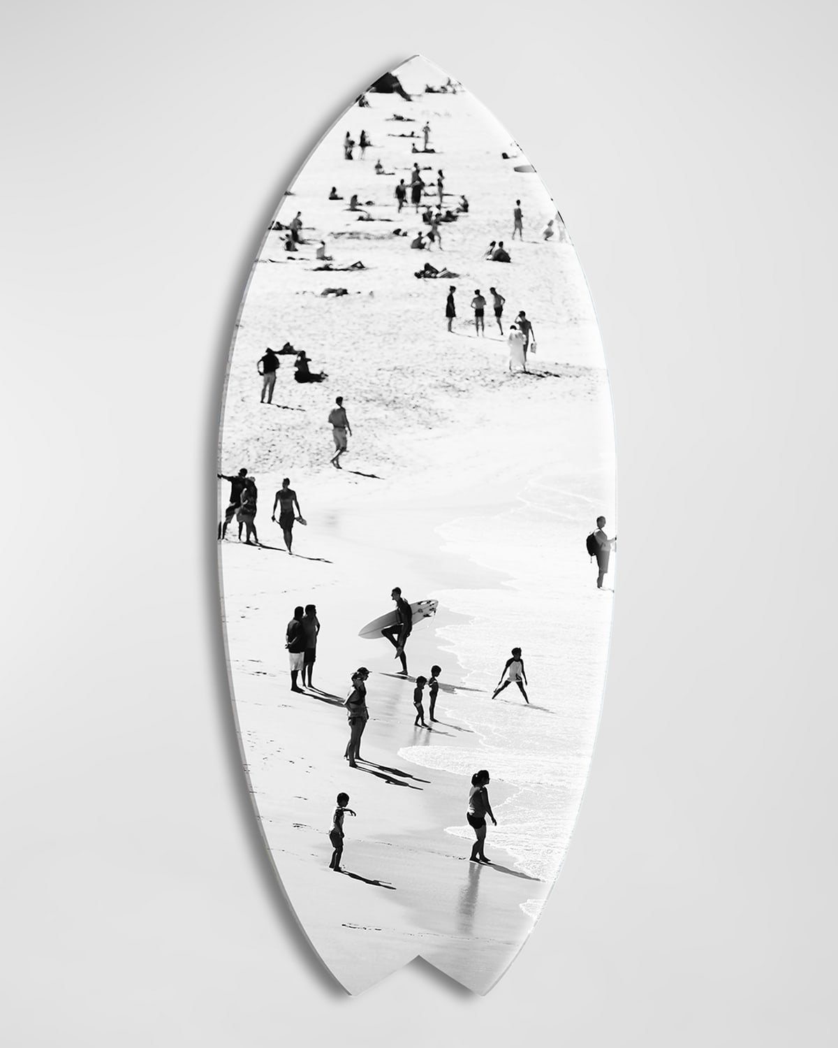 Shop The Oliver Gal Artist Co. Decorative Skimboard Art In White/ Black