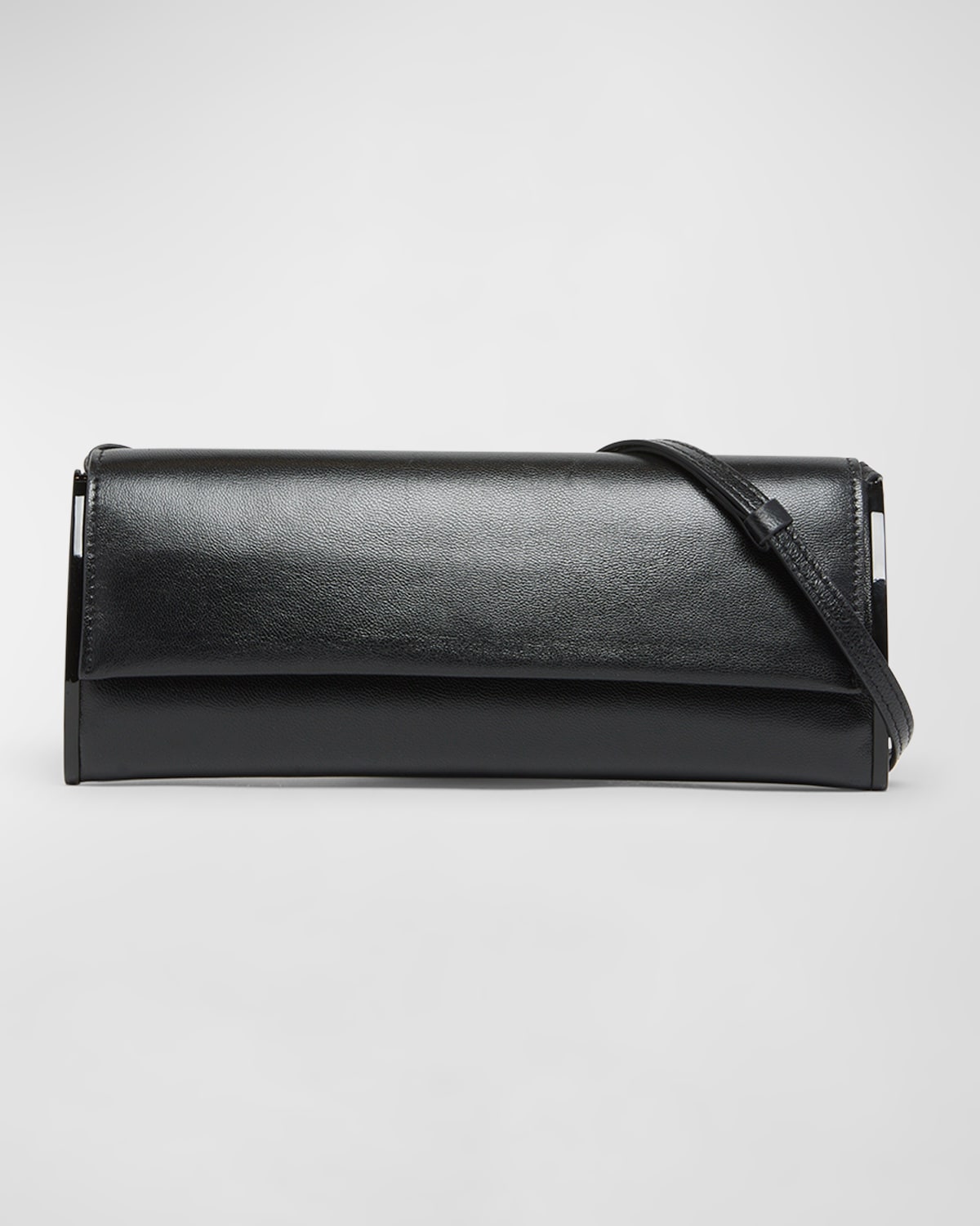 BENEDETTA BRUZZICHES KATE FLAP LEATHER SHOULDER BAG