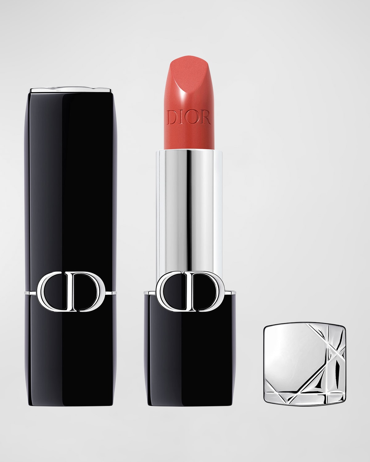 Shop Dior Rouge Satin Lipstick In 525 Cherie - Satin