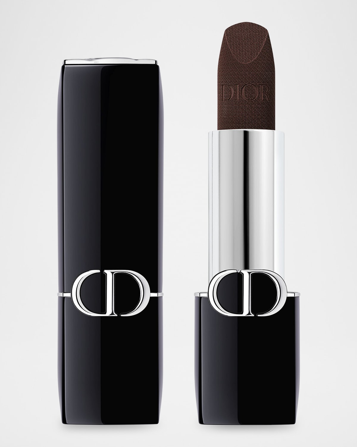Dior Rouge  Refillable Lipstick 600 Nude Gown In 600 Nude Gown - Velvet
