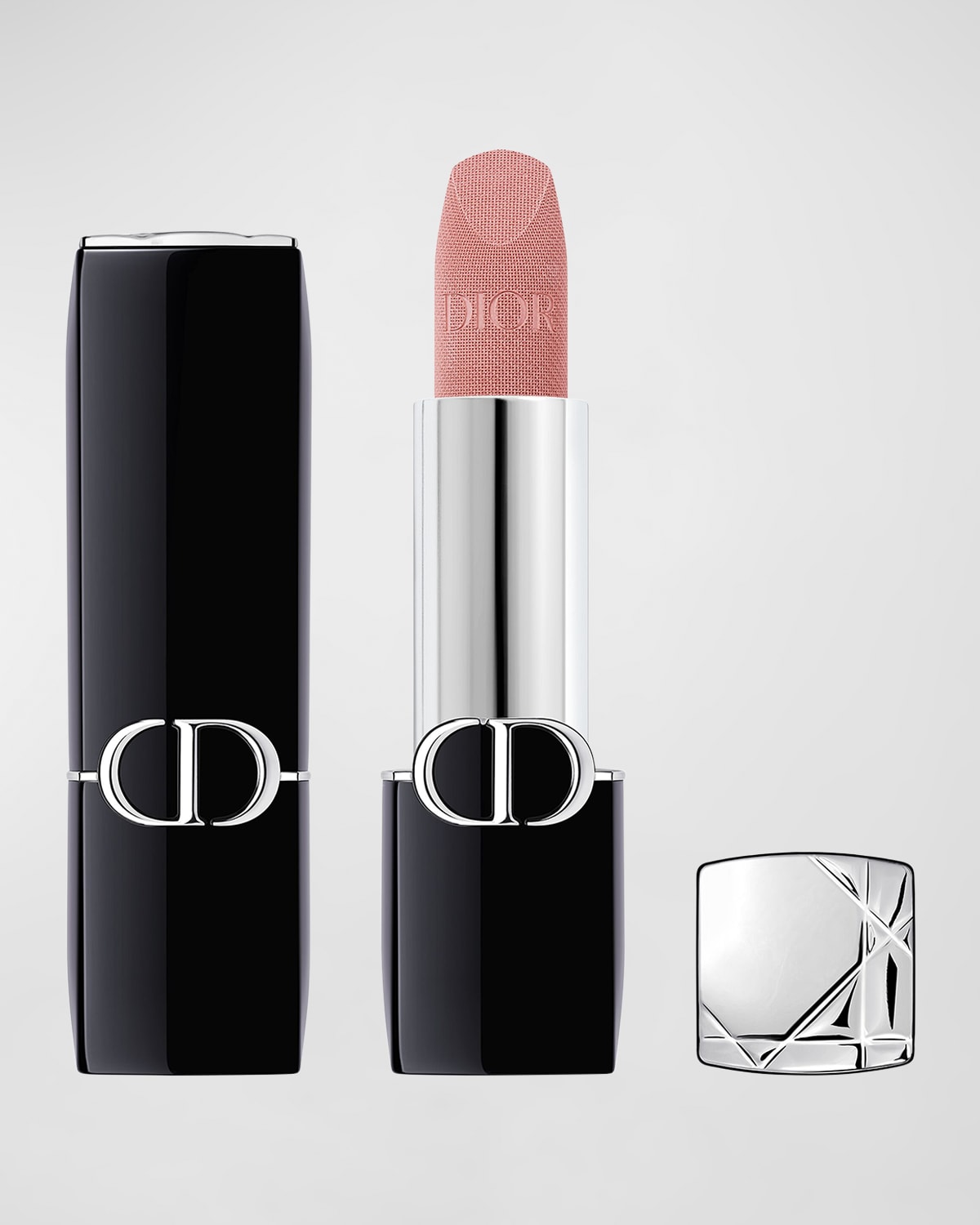 Shop Dior Rouge Velvet Lipstick In 220 Beige Couture - Velvet
