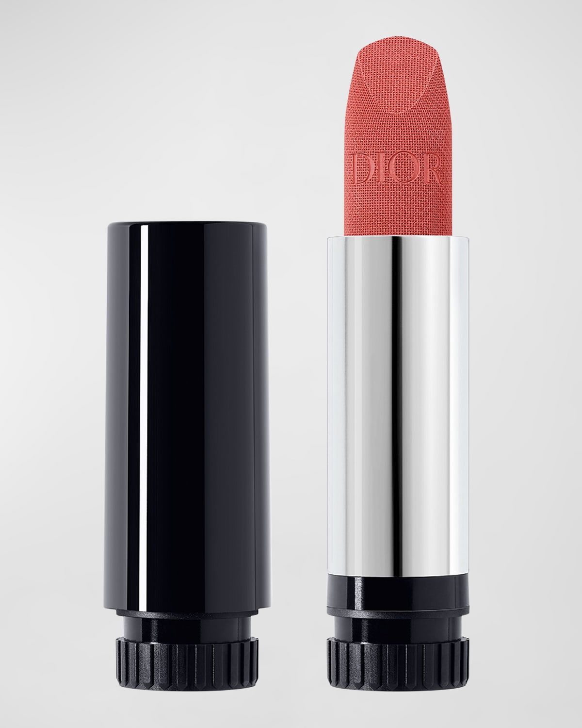 Dior Rouge Velvet Lipstick Refill In 772 Classic Rosewood - Velvet