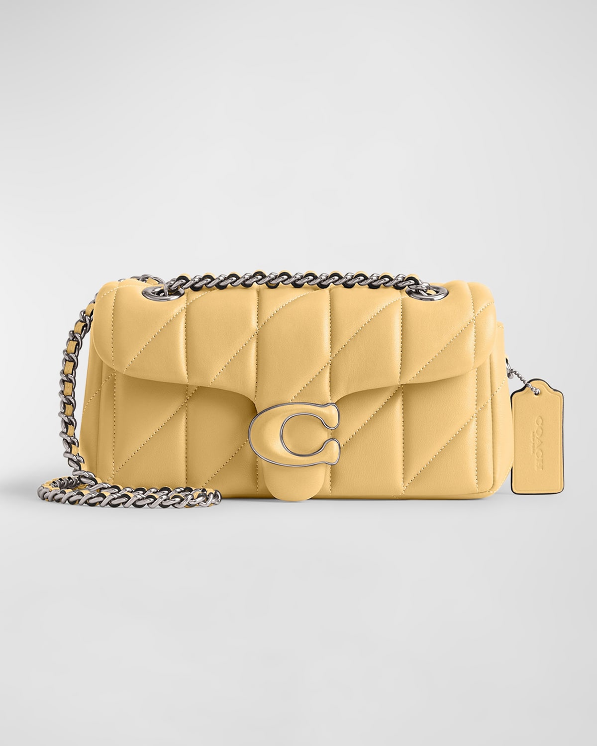 Coach Tabby Quilted Leather Shoulder Bag In Lhhay